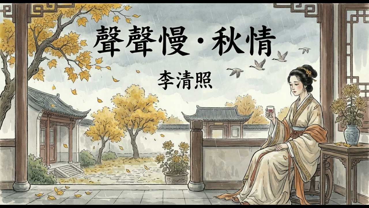 【一粒鐘DSE必備】李清照：聲聲慢‧秋情