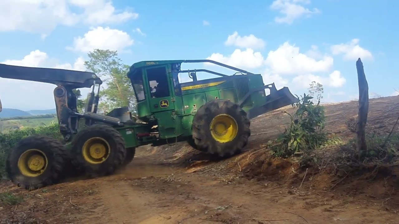 skidder John Deere 768L ll 💪🏾
