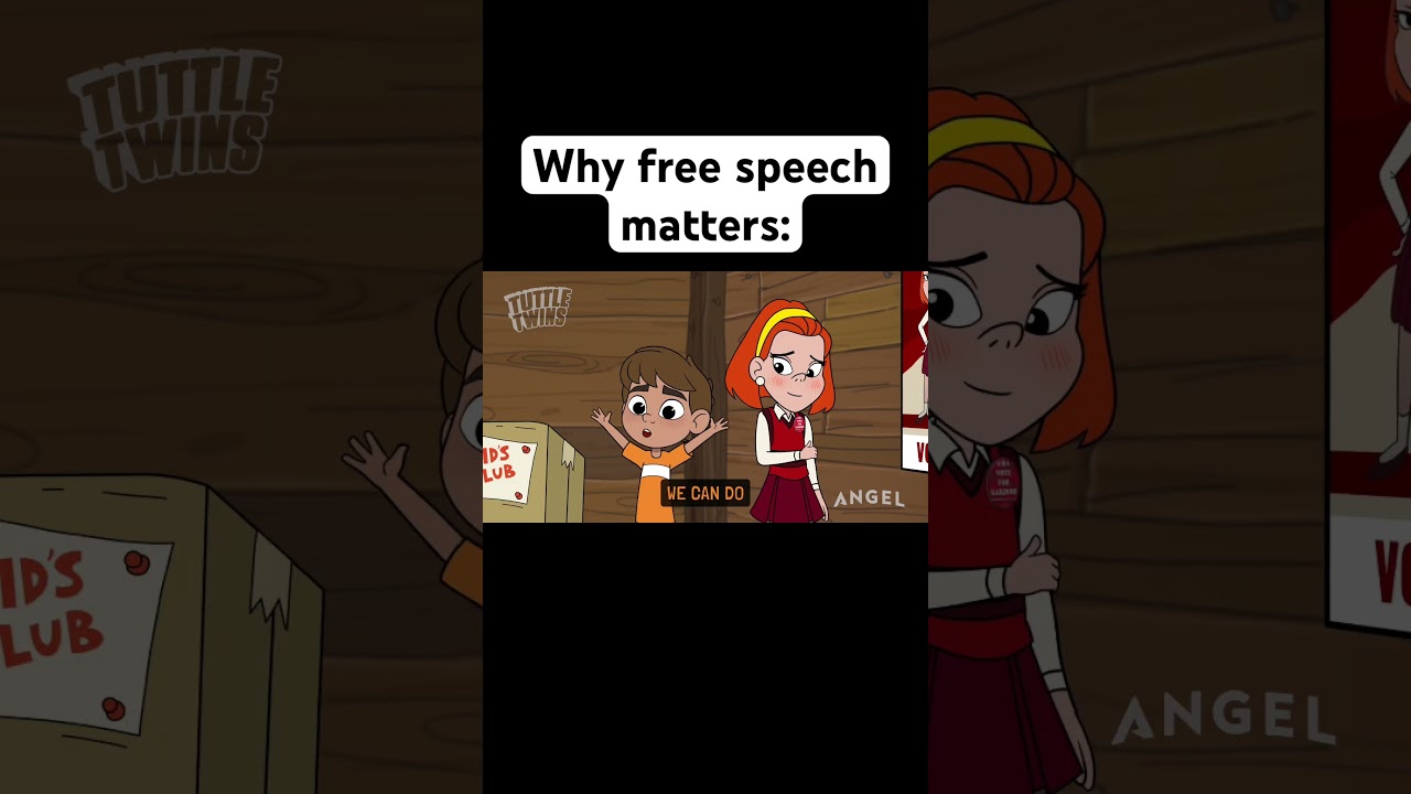 Teach kids about the importance of free speech! &ldquo;Free Speech Freestyle&rdquo; on the Angel app!