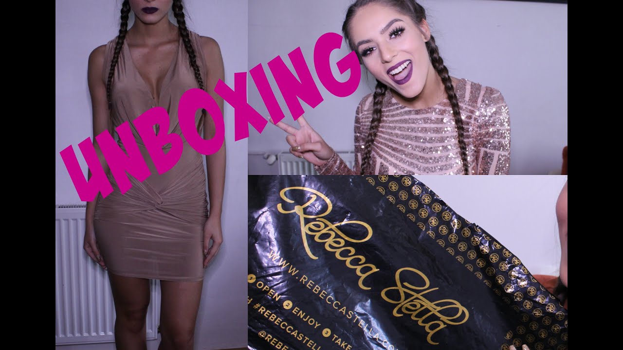 Unboxing věcí Rebecca Stella | TRY ON