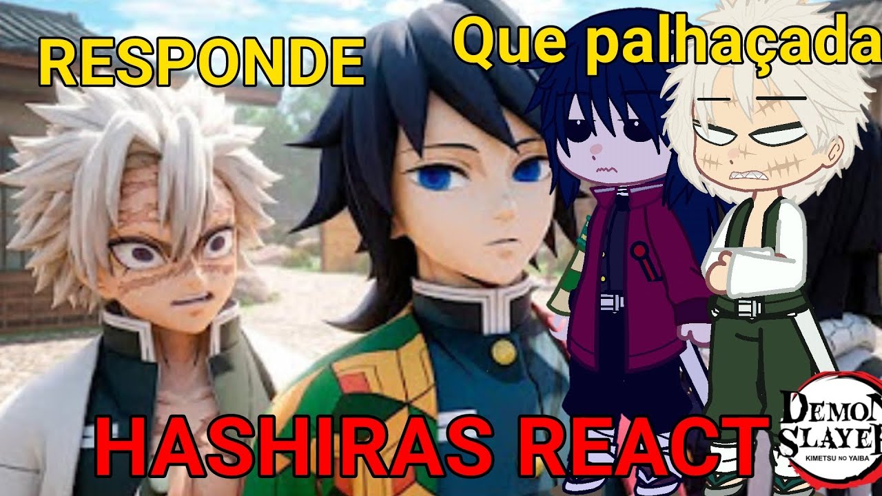 ✨ HASHIRAS REACT SANEMI E TOMIOKA RESPONDEM NO VR🌊☁️