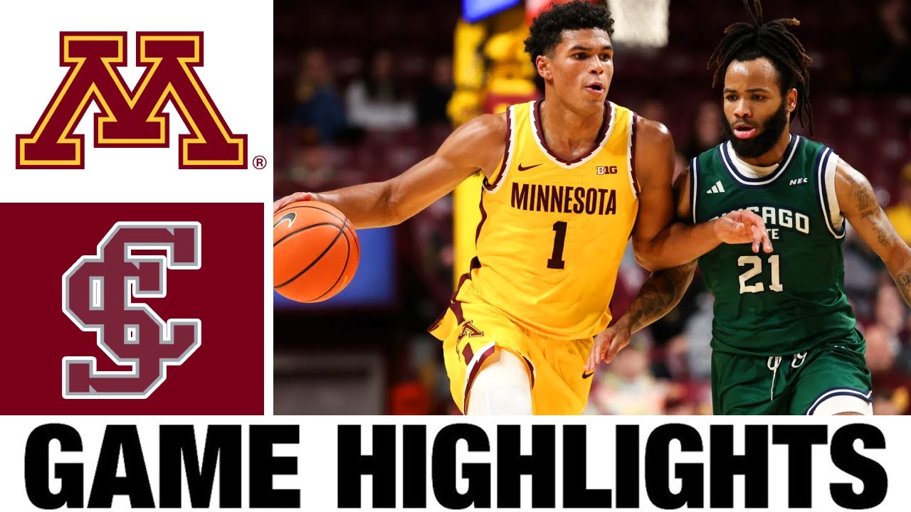 Minnesota vs Santa Clara Highlights | Men's Basketball | College Basketball 2025