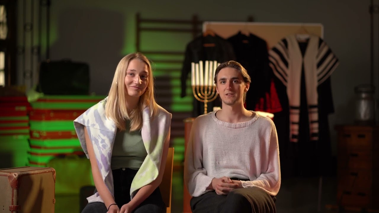 Anatevka -  Matthias-Claudius-Gymnasium Gehrden: Backstage mit Jakob Grimm und Anastasia Jacob  2/3