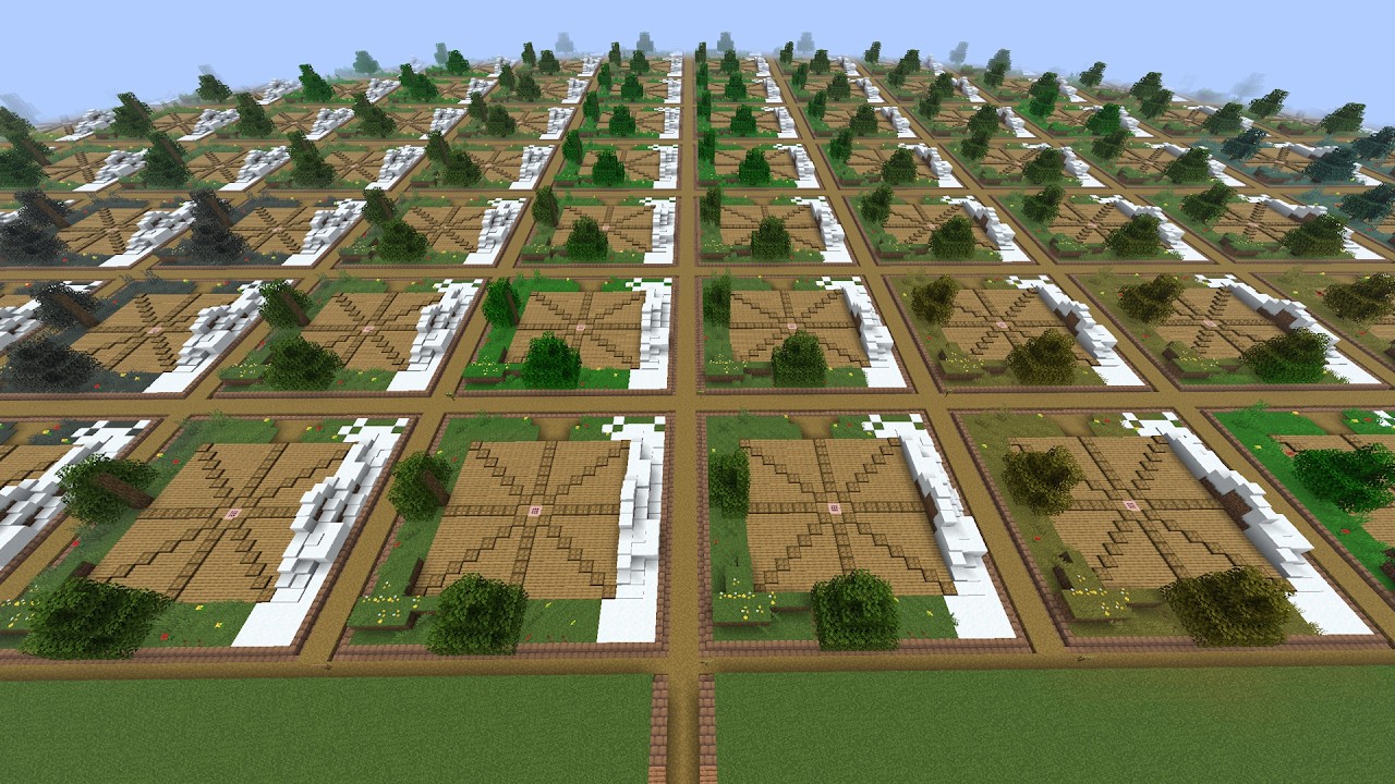 I Gave 300 Minecraft Players One Hole Each to Build Anything