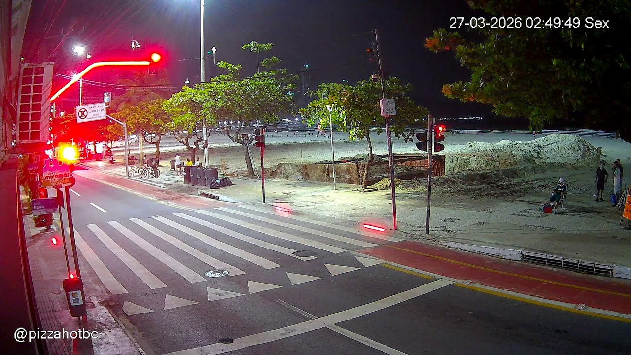 Balneário Camboriú ao vivo - Avenida Atlântica