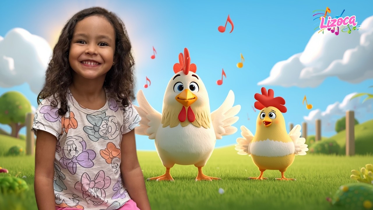 Quem canta mais alto na fazenda? 🐔 - Musica Infantil