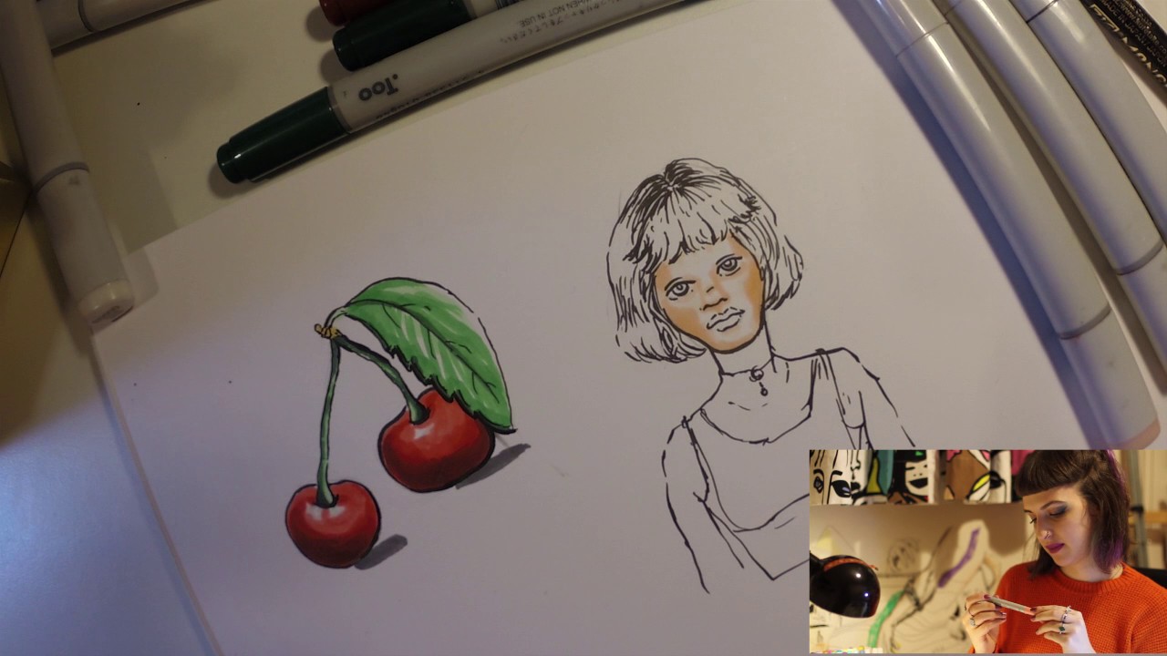 COPIC MARKER KULLANIM TEKNİKLERİ | ÇİZİM