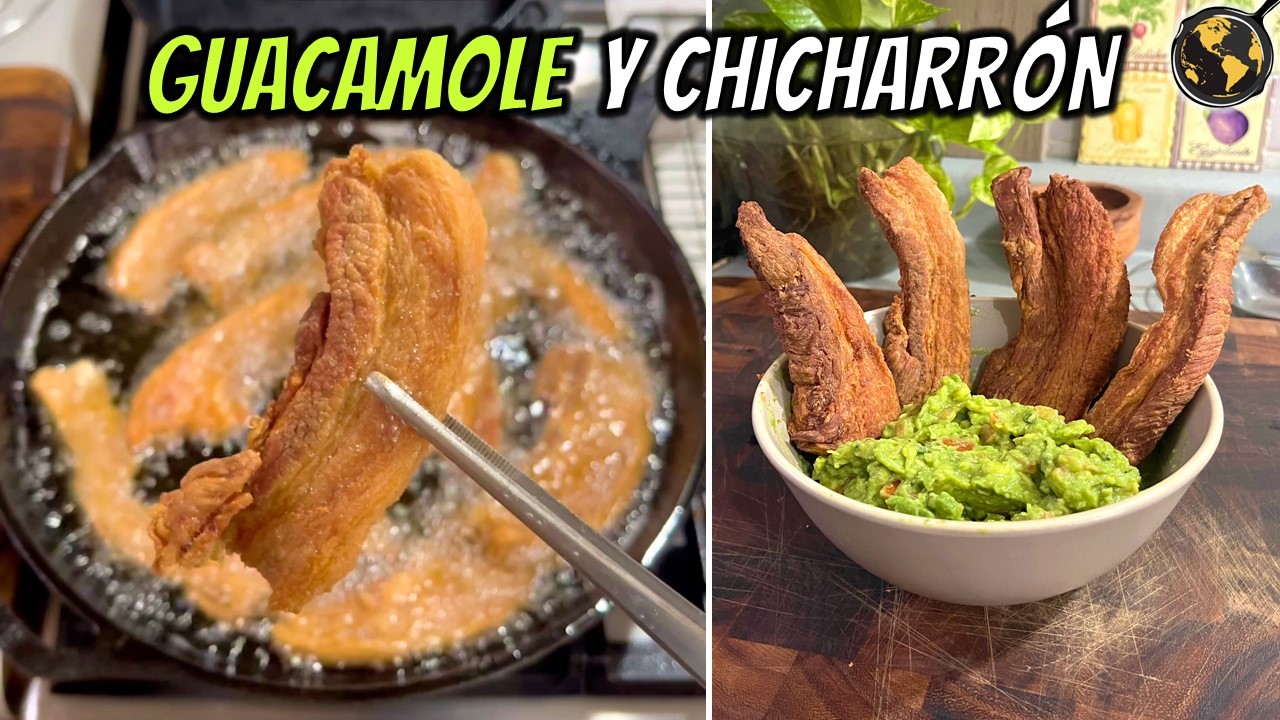 Chicharrón de Pork Belly con GUACAMOLE | La Receta viral de TIK TOK, ¿Vale la Pena?