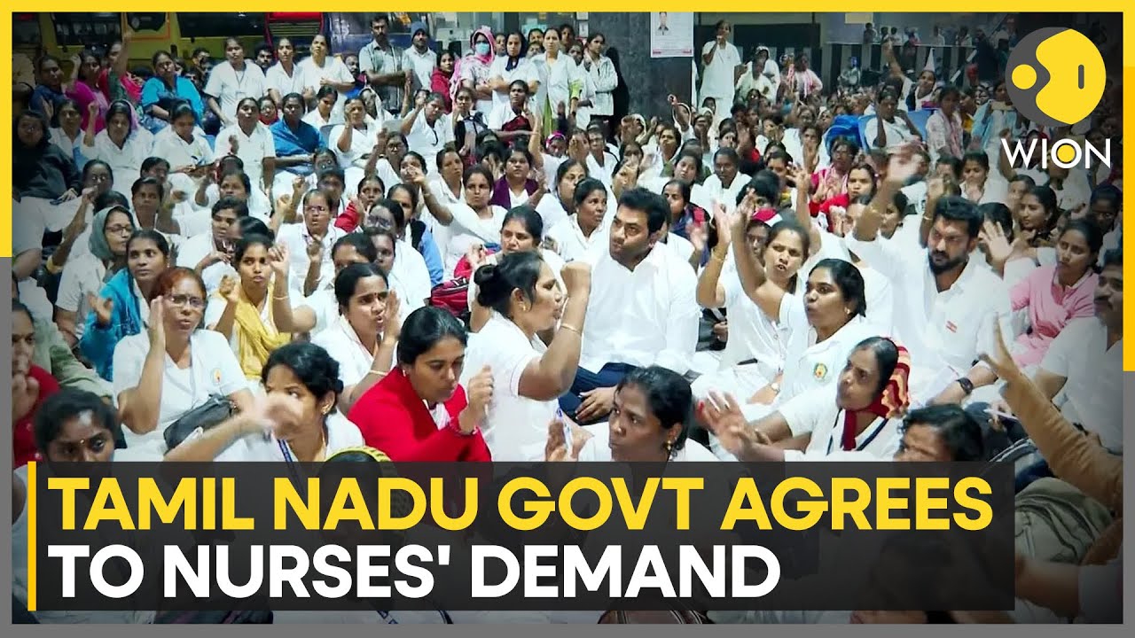 Nurse Protest: Tamil Nadu Health Minister Confirms Maternity Leave Support | WION