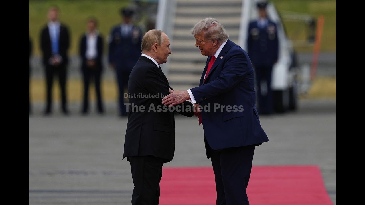No deal to end Russia's war in Ukraine after Trump rolls out red carpet for Putin