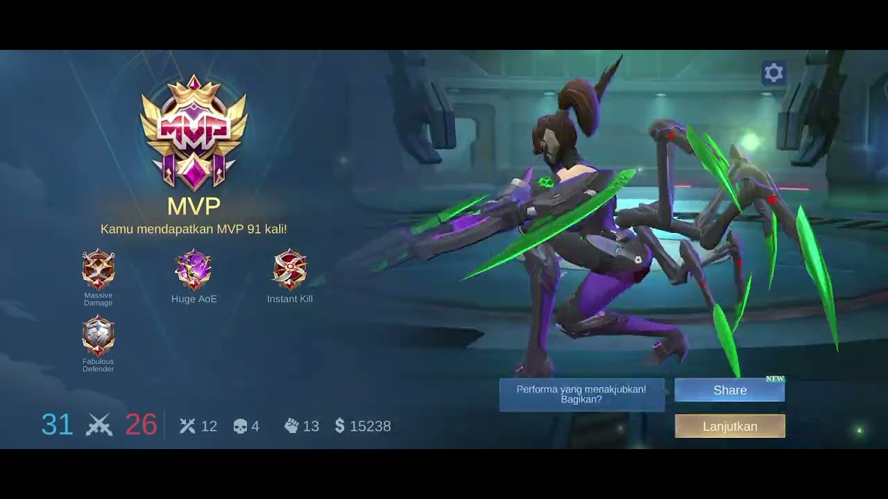 saat HANABI dikatakan LOL kita buktikan #cara #mobilelegends #mlbb