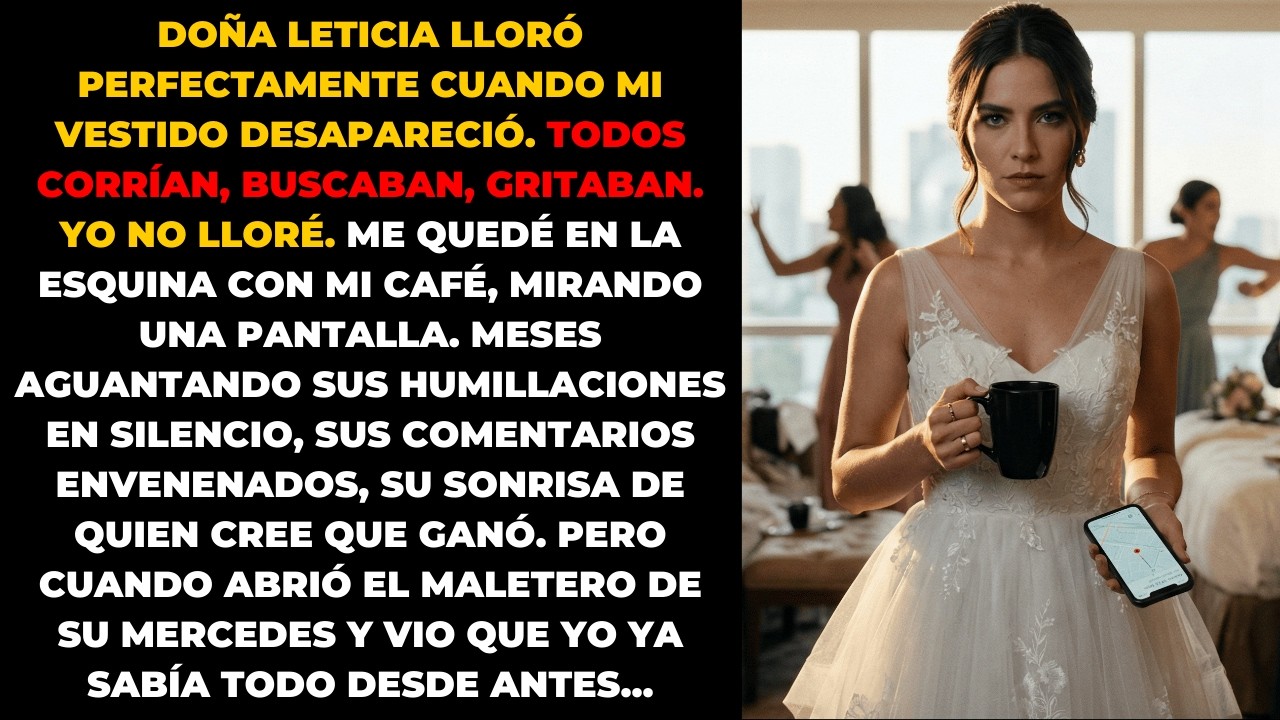 Mi suegra robó mi vestido de novia. No sabía que le puse un rastreador GPS