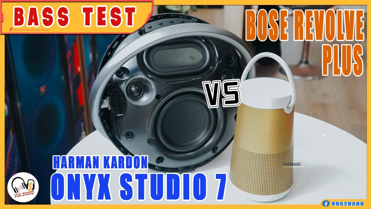 Bose Revovle Plus vs Harman Kardon Onyx Studio 7 SOLO l WHO BETTER ?! Sound Tét