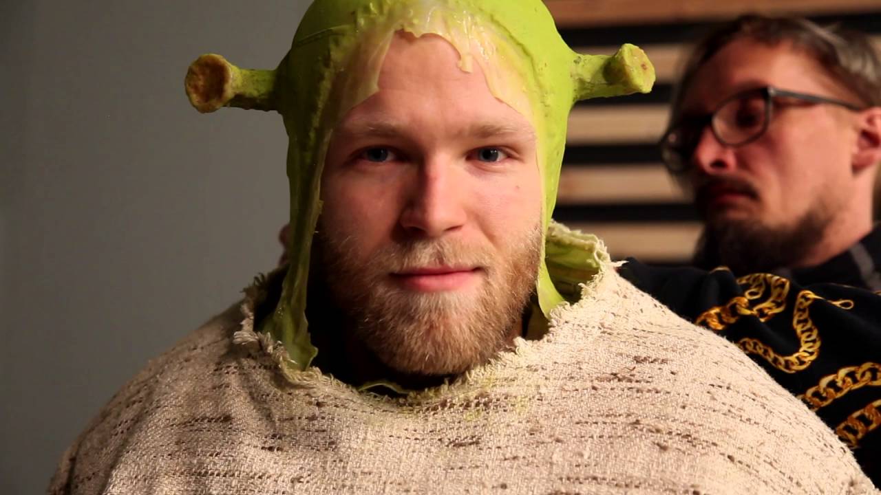 Making of -video Shrekin mainoskuvauksista
