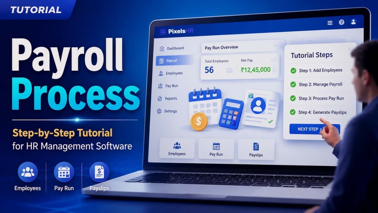 Payroll Process Made Easy with PixelsHR | Step-by-Step HR Software Tutorial