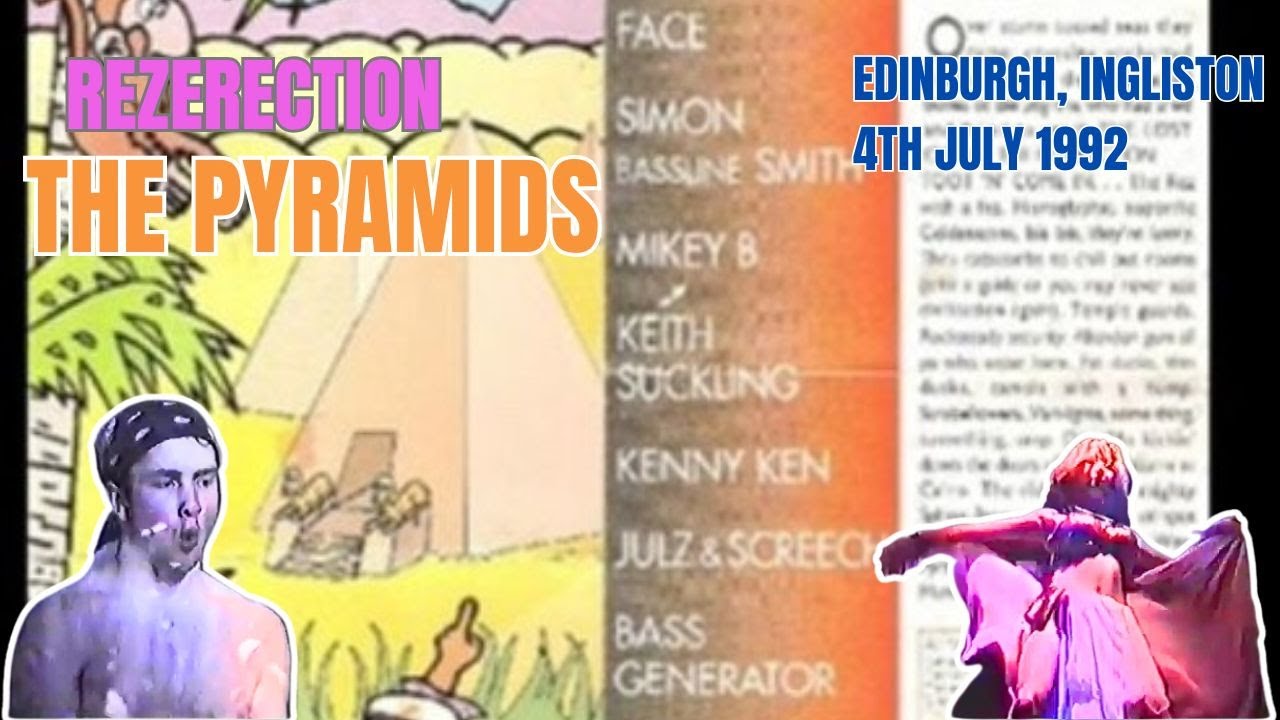 Rezerection 'The Pyramids' Ingliston, Edinburgh 4-7-1992