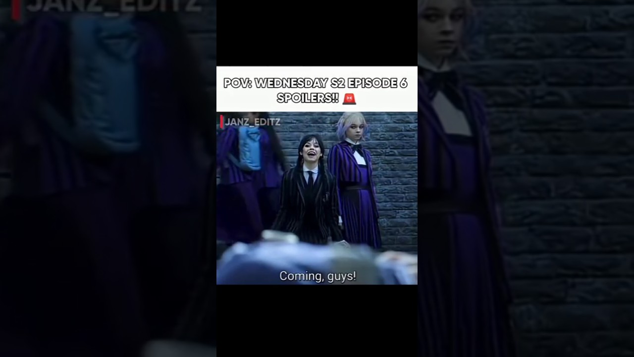 Wednesday & Enid Swaps Bodies ☠️ | Season 2 Spoilers🚨 | 
