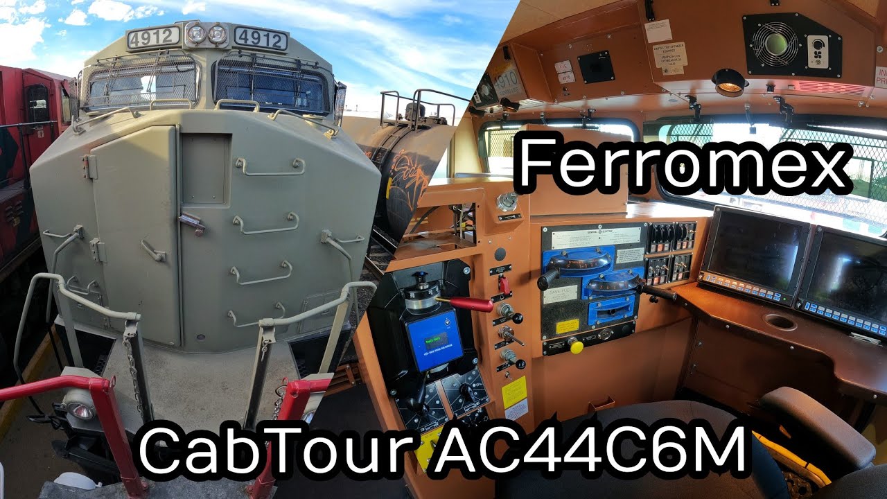 CabTour's Locomotives: FERROMEX GE AC44C6M (FXE 4912)