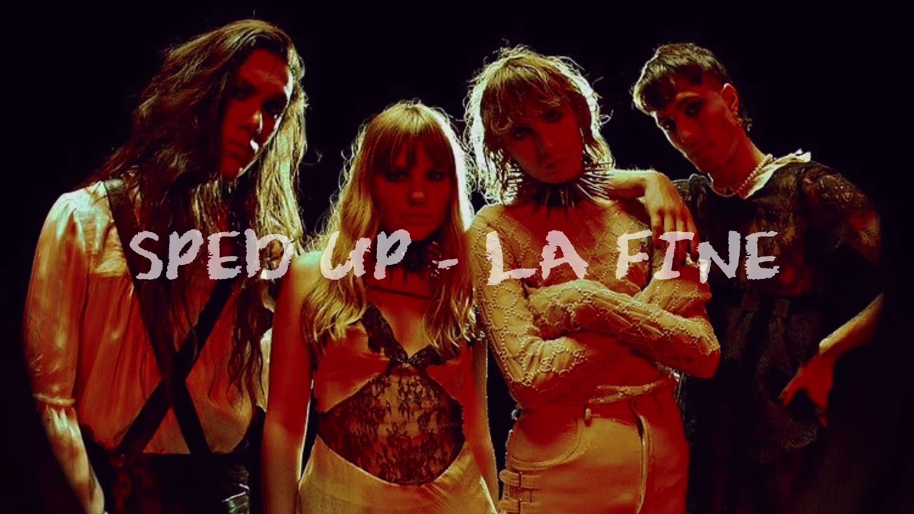 Måneskin - LA FINE (sped up)