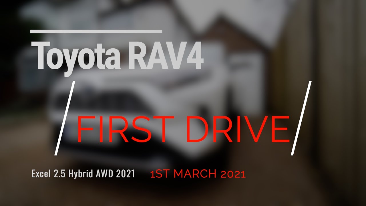 Toyota RAV4 2021 AWD Excel Drive Home