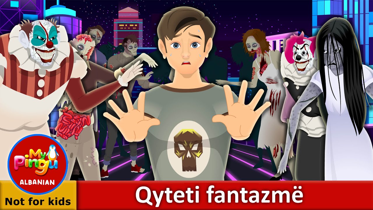Qyteti fantazm&euml; I  Ghost City in Albanian I My Pingu Albanian