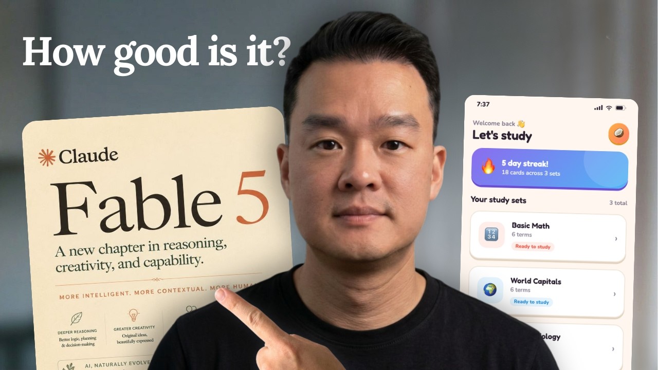 Я протестировал Claude Fable 5 для создания приложений: неожиданные результаты