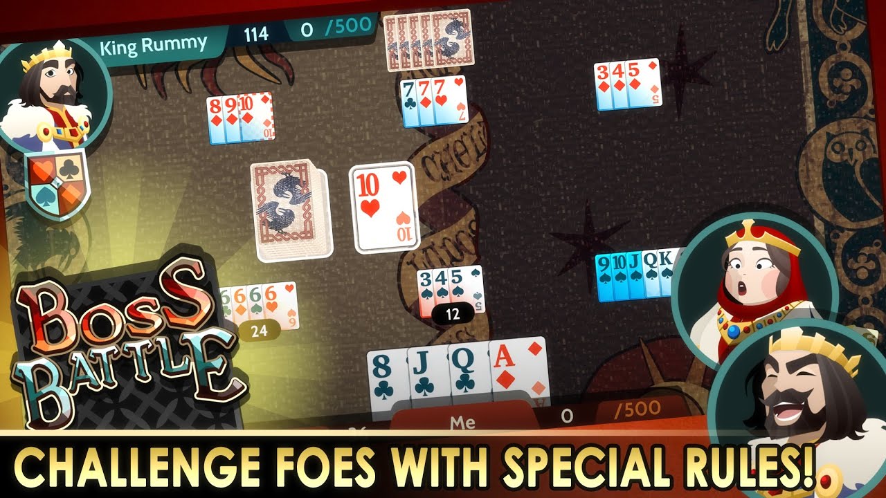Rummy 500 Boss Battle Out Now!