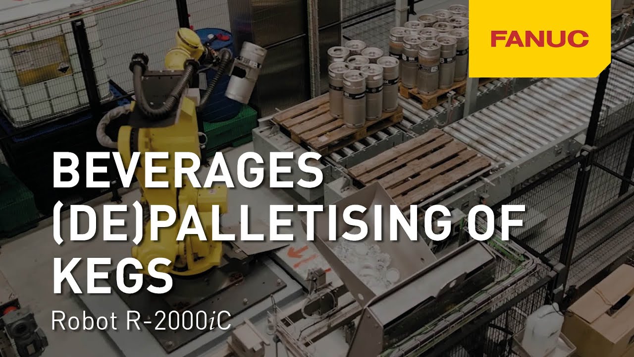 Keg palletising | FANUC & Lambrechts | GET IT DONE. TOGETHER!