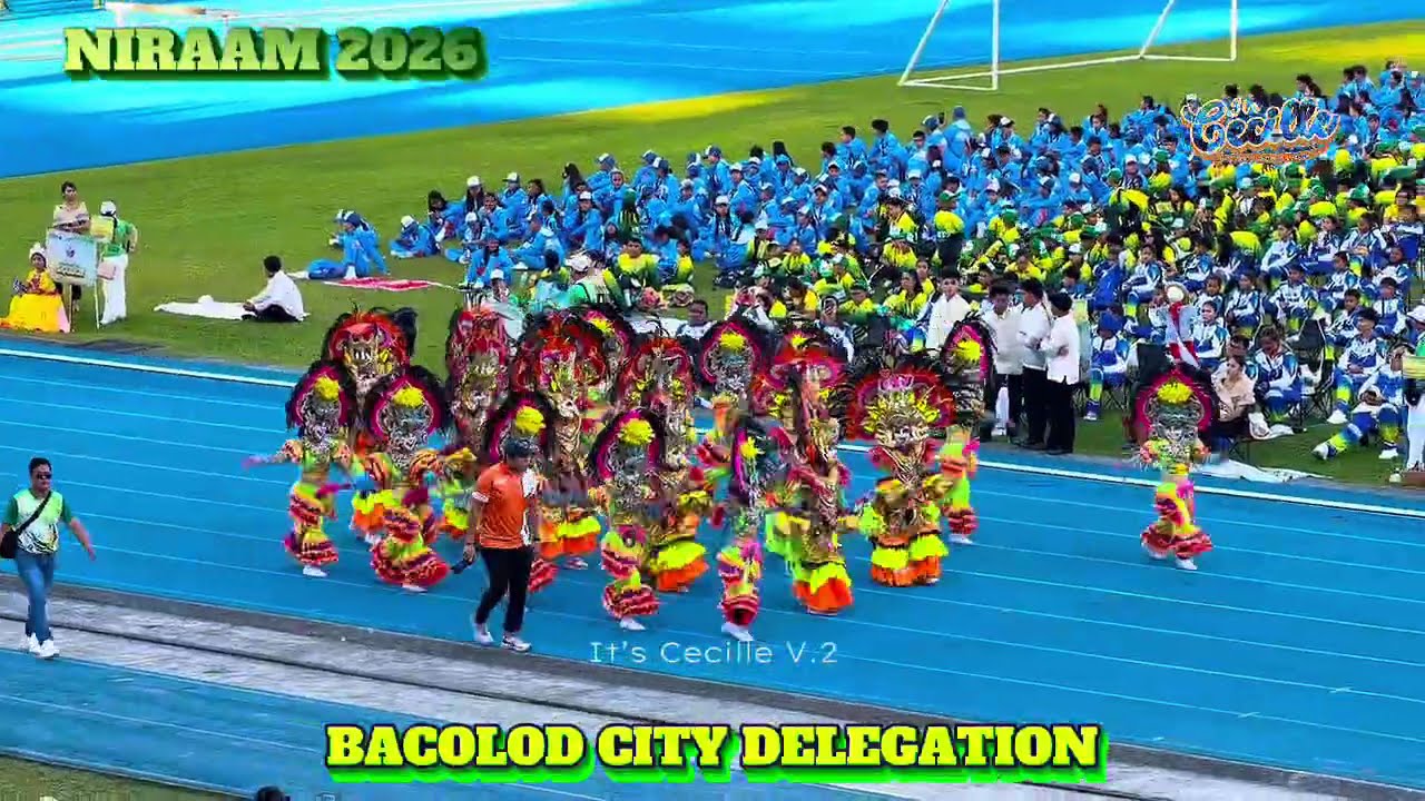 Bacolod City Delegation for NIRAAM 2026 held at Panaad Park & Stadium, Bacolod City
