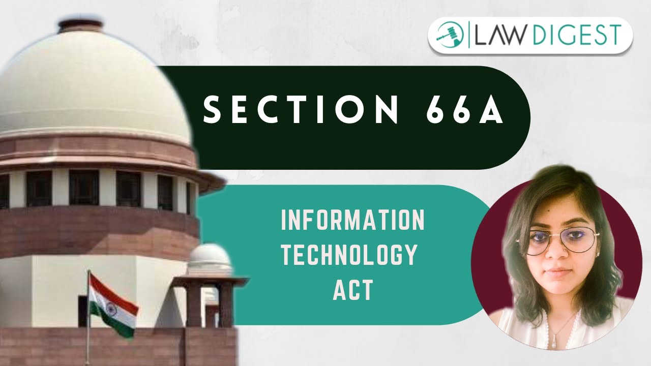 Section 66A of the Information Technology Act 2000 | Shreya Singhal vs Union of India