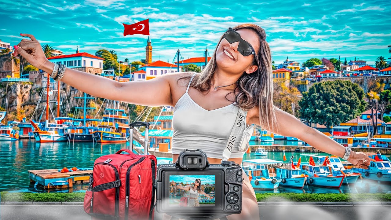 آنتالیا گردی با الناز ❤️❌ Daily Vlog in Antaliya