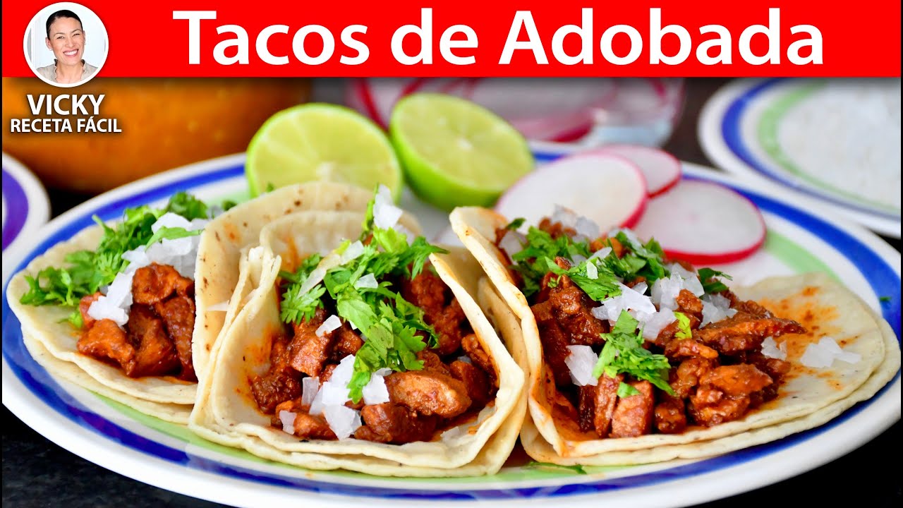 TACOS DE ADOBADA | Vicky Receta Facil
