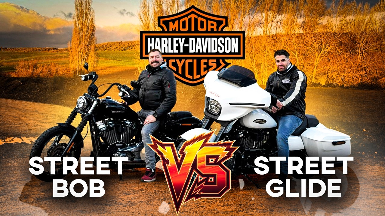 Street Bob vs Street Glide | ¿Cuál elegir? (Nos quedamos sin gasolina)