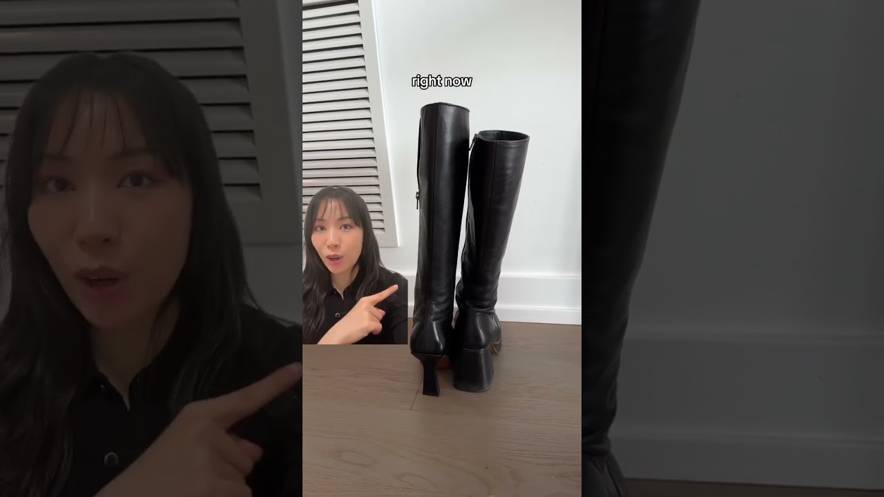 Watch this before you buy knee high boots!