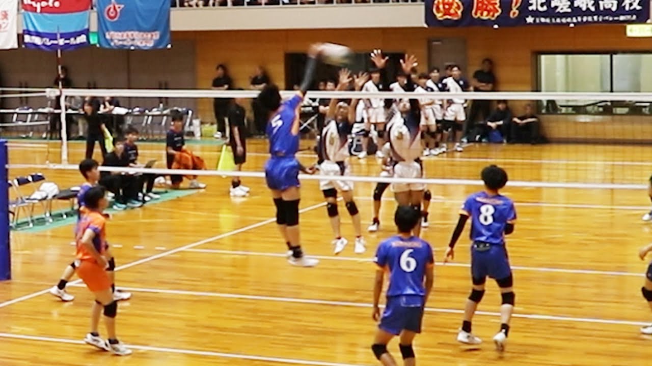 【京都総体2025・準決勝】 東山vs花園 第１セット　　＜男子バレーボール＞