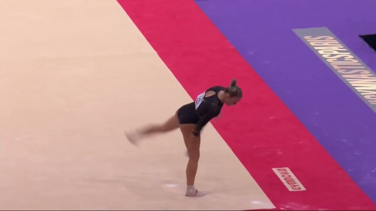 Ming Van Eijken. 2025 Paris World Challenge Cup. FX