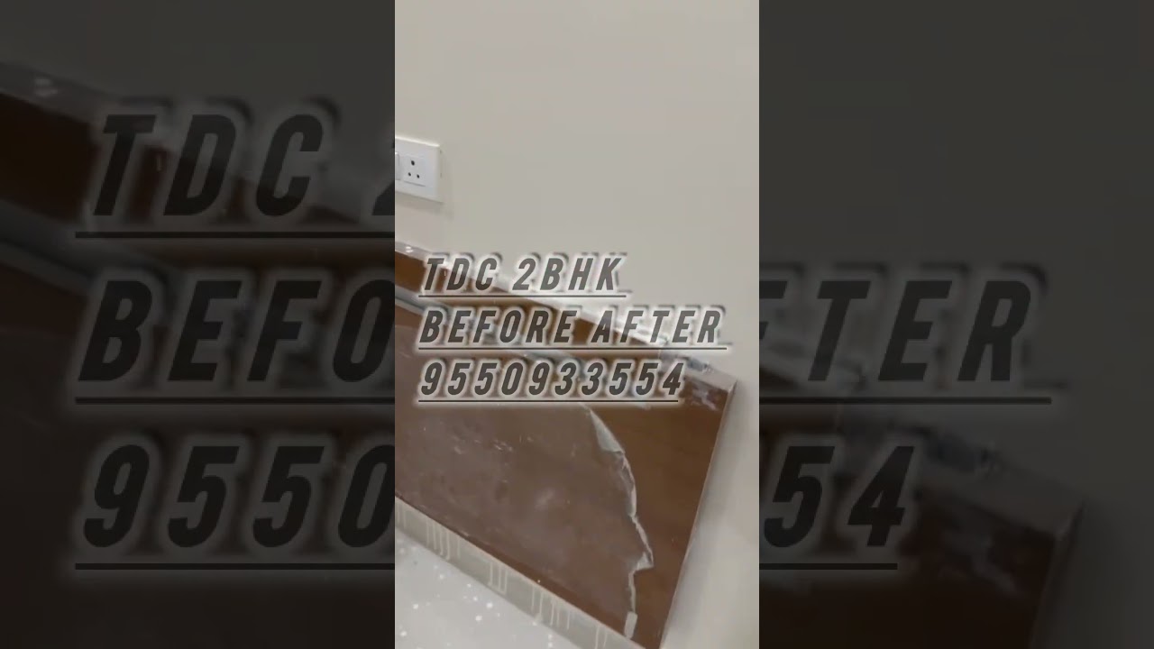 THEDEEPCLEAN 2bhk empty flat cleaning video #cleaningsatisfying #2bhkflat #beforeafter