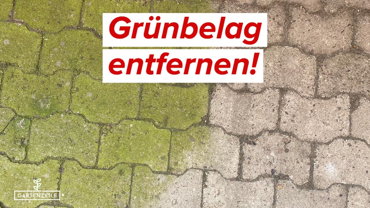 Grünbelag entfernen von Steinen und Co | Unser FAZIT zum Mellerud Algen- & Grünbelagentferner