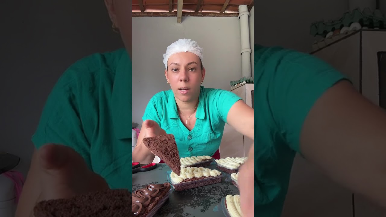 Vamos para produção de bolo