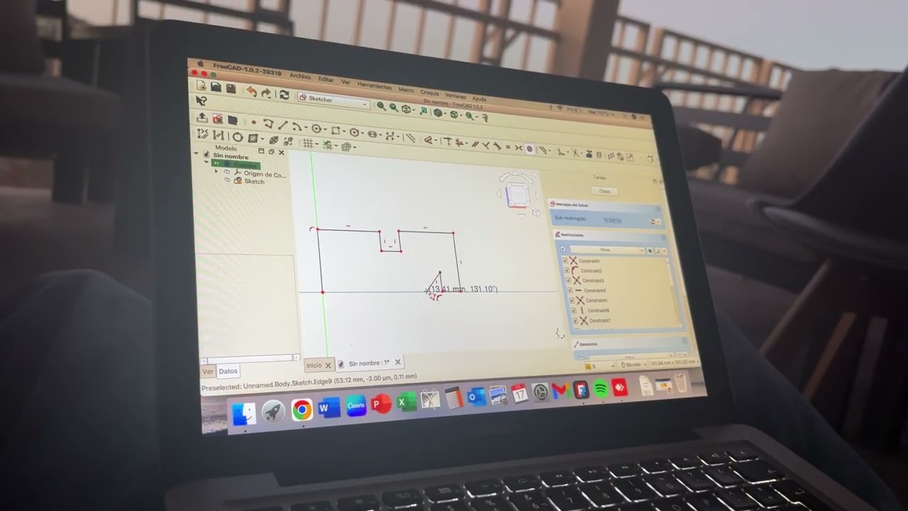 Ejercicio 5. Diseño Asistido Por Computadora (FreeCAD)