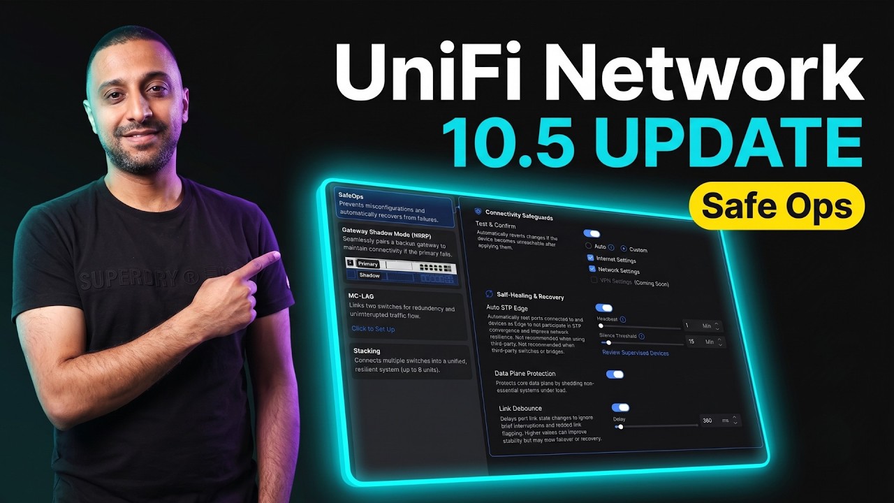 UniFi Network 10.5 | Что нового (Safe Ops, наблюдаемость клиентов и другое)