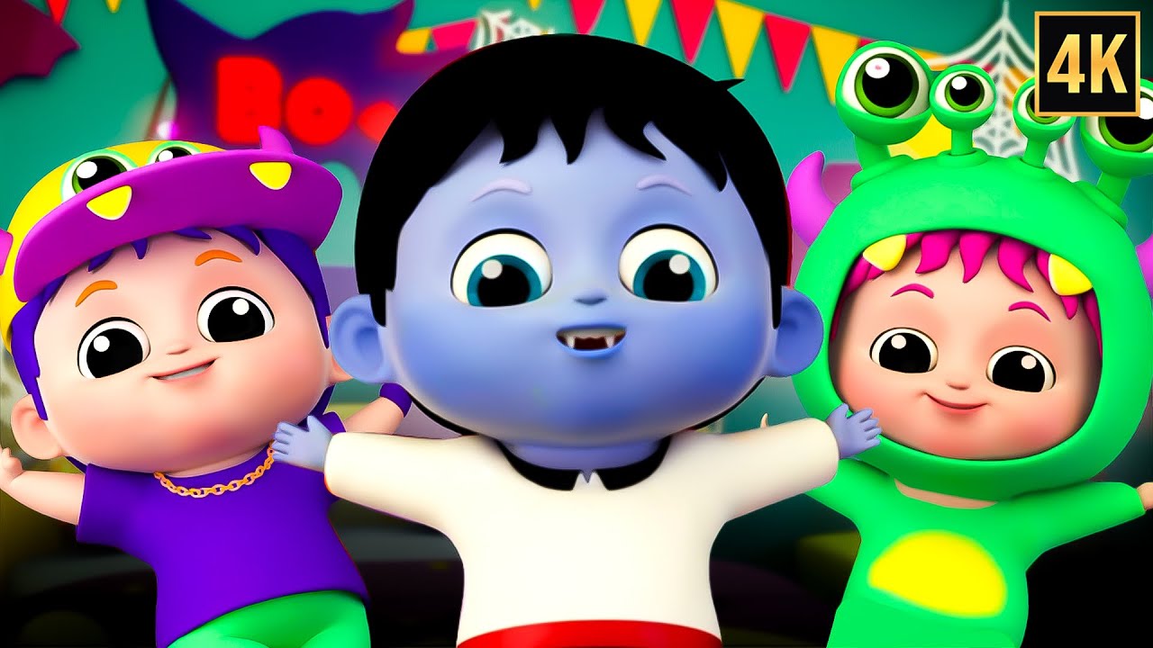 Five Little Monsters Go Trick or Treating & More Halloween Songs for Toddler