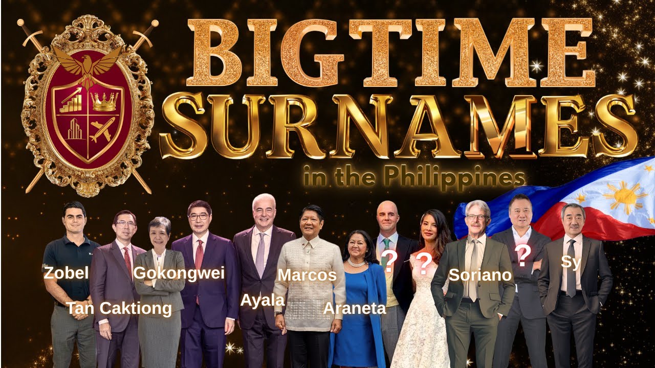 25 Most Prominent Surnames in the Philippines
