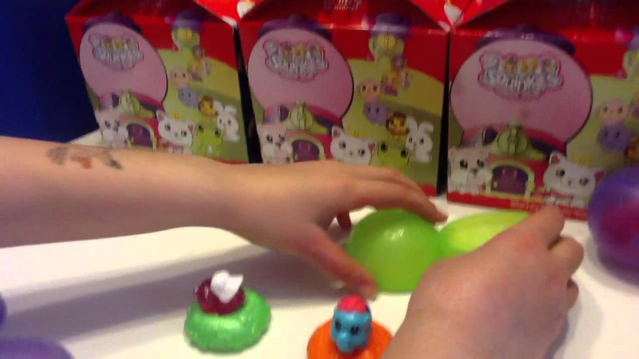 McDonalds Squinkies Happy Meal Toys