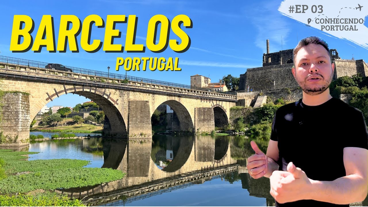 COMO É MORAR EM BARCELOS : A CIDADE DA LENDA DO GALO | Braga - Conhecendo Portugal EP03