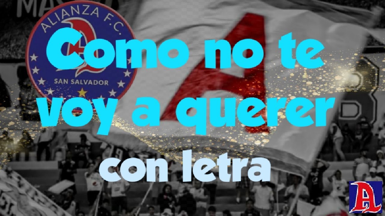 Como no te voy a querer LETRA - Ultra Blanca / Barra Brava 96 / Alianza FC