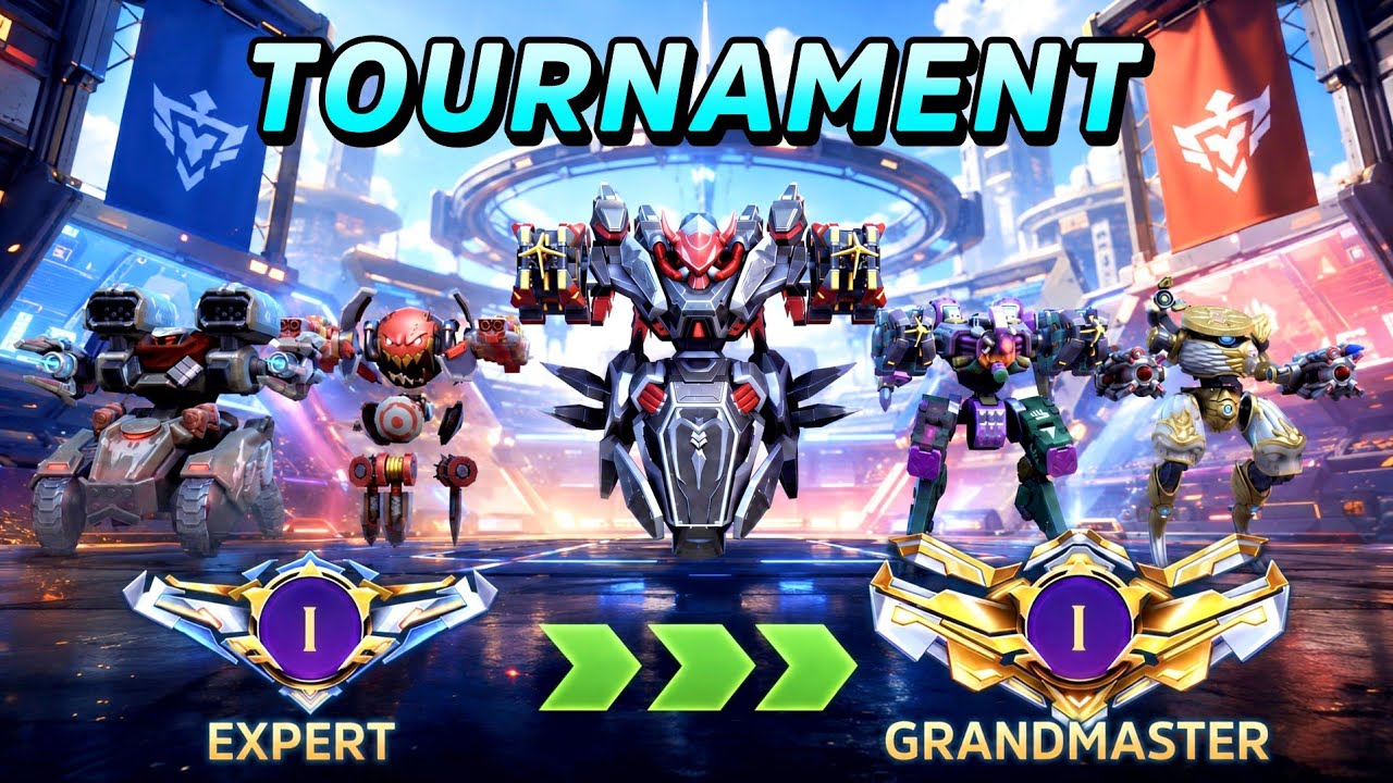 TOURNAMENT - Expert to Grandmaster - Mech Arena LIVE 09-07-2026