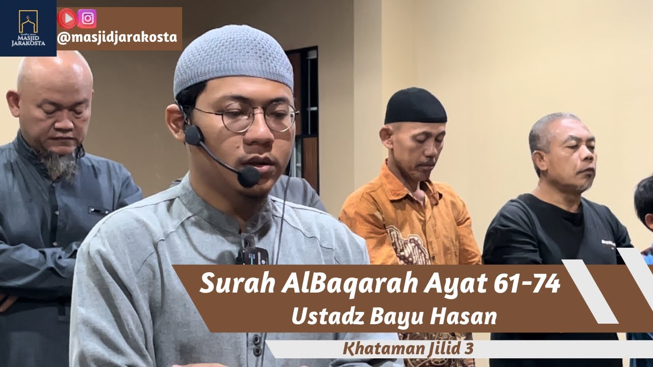 Imam sholat subuh | Ust.Bayu Hasan | Surat Al-Baqarah Ayat 61-74 | Imam Masjid Jarakosta