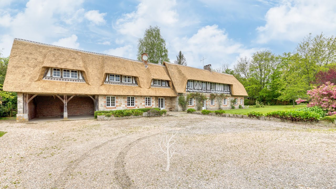 Authentique chaumière à vendre à proximité de Veules les Roses en Normandie
