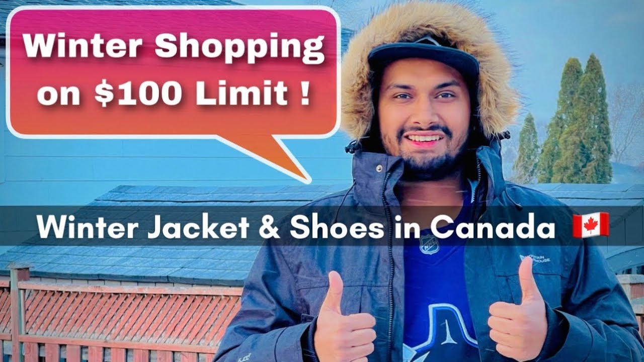 Winter Shopping on $100 Budget in Canada 🇨🇦